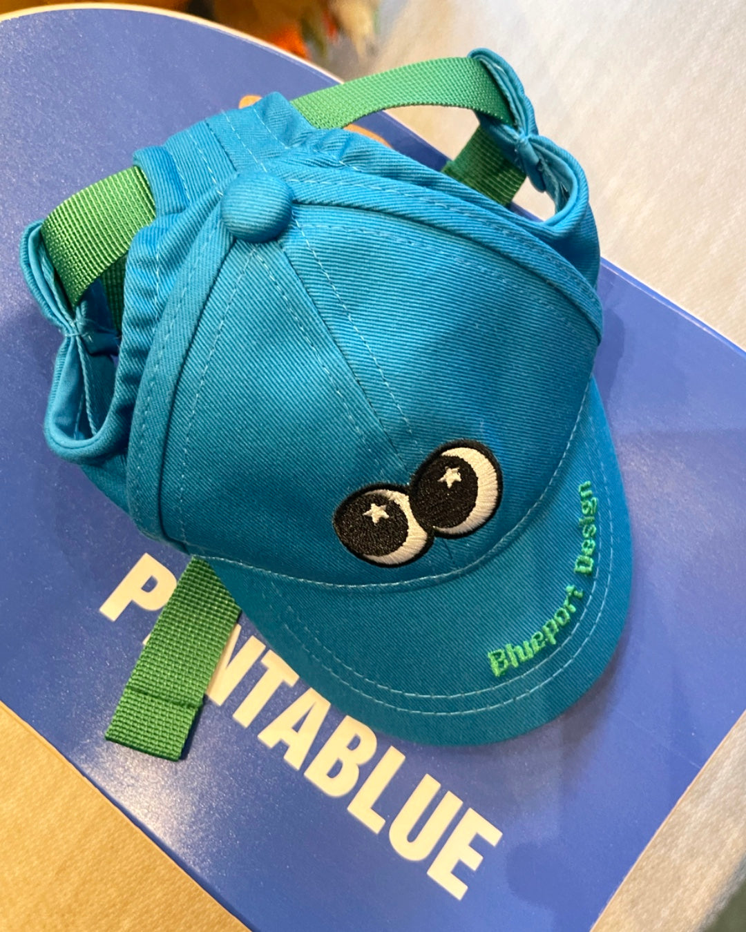 Playful Eyes Pet Baseball Cap/ペット用ベースボールキャップ