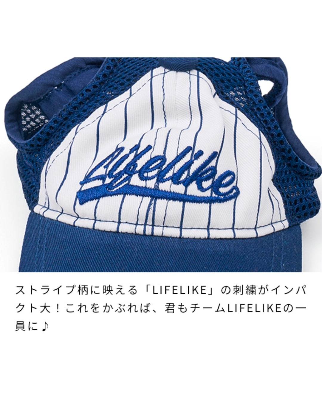 LIFELIKE / ベースボールメッシュキャップ