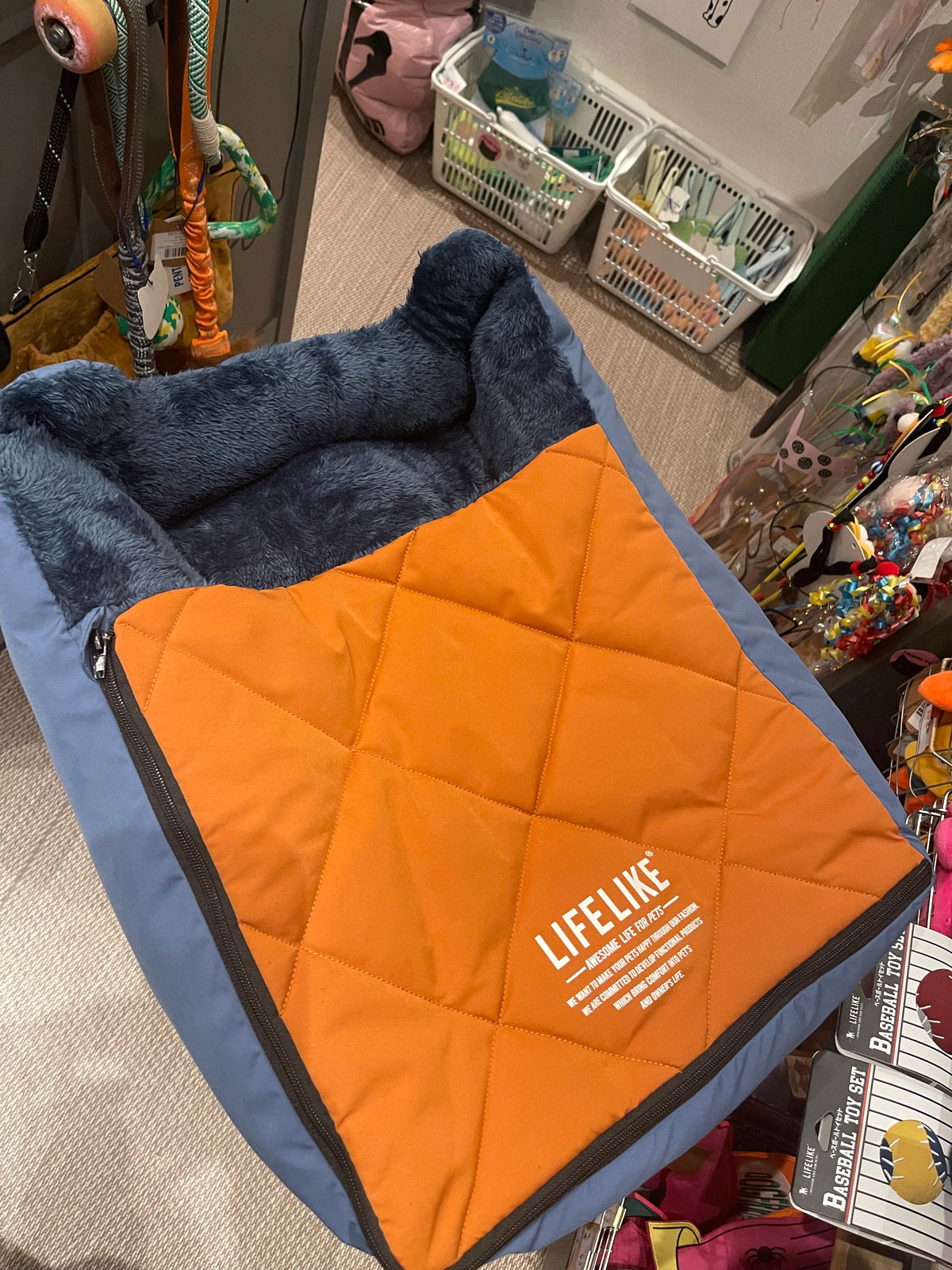 LIFELIKE Puzzle Color Sleeping Bag Bed / LIFELIKE パズルカラーシュラフベッド