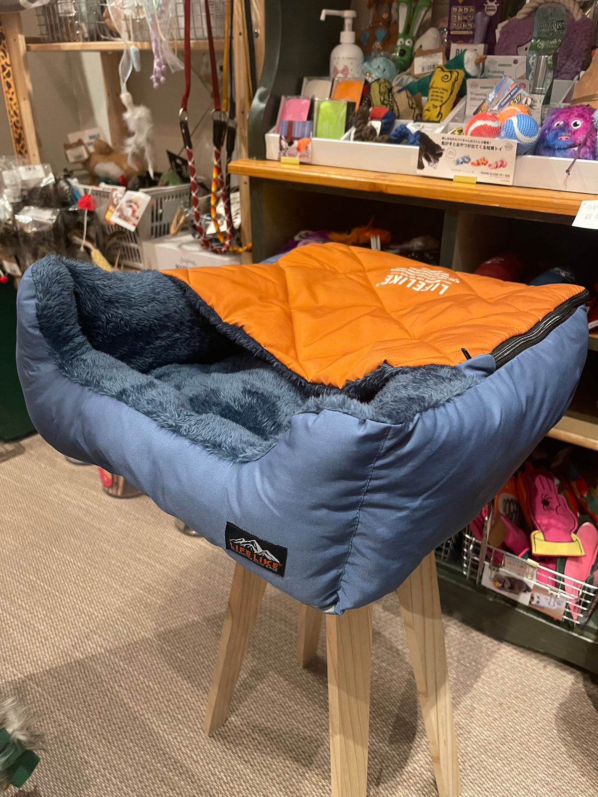 LIFELIKE Puzzle Color Sleeping Bag Bed / LIFELIKE パズルカラーシュラフベッド