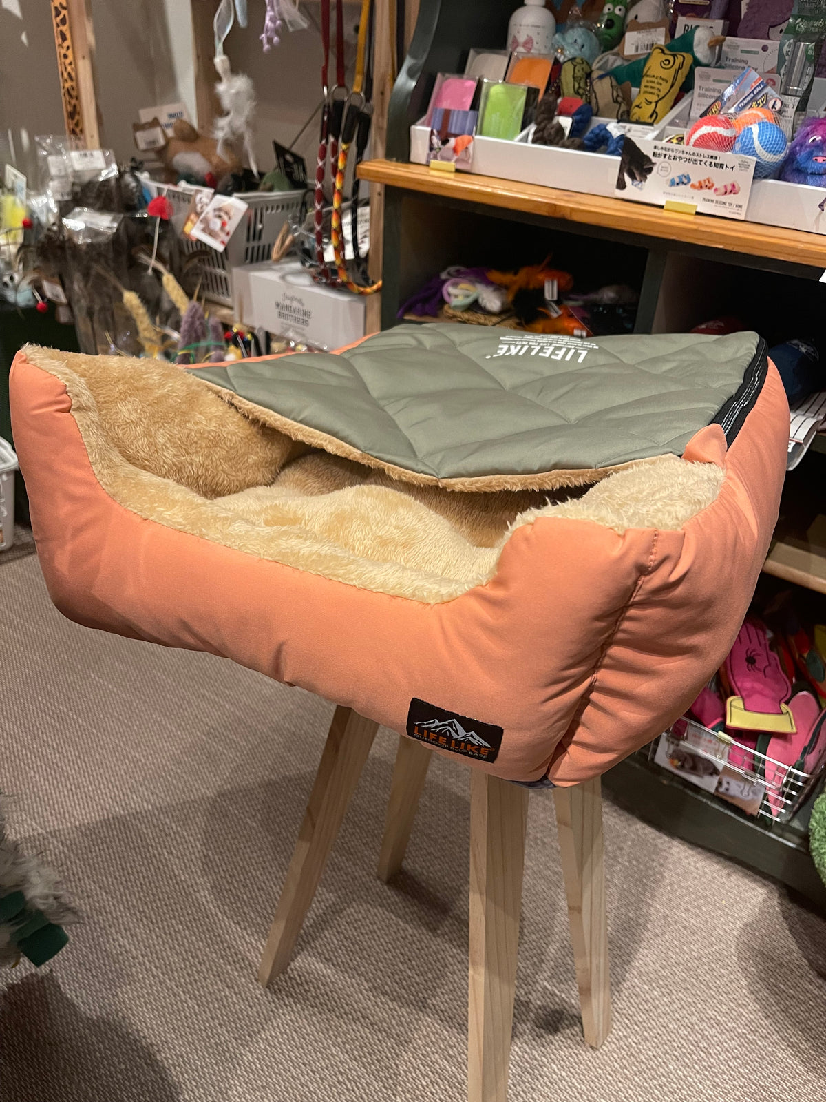 LIFELIKE Puzzle Color Sleeping Bag Bed / LIFELIKE パズルカラーシュラフベッド