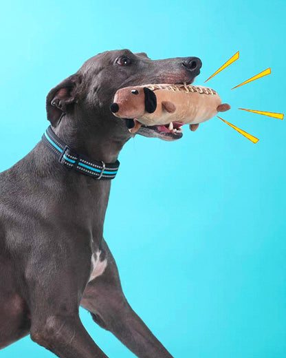 Dachshund Hot Dog Plush Toy / ダックスフンド ホットドッグトイ