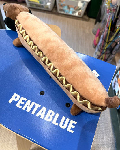 Dachshund Hot Dog Plush Toy / ダックスフンド ホットドッグトイ