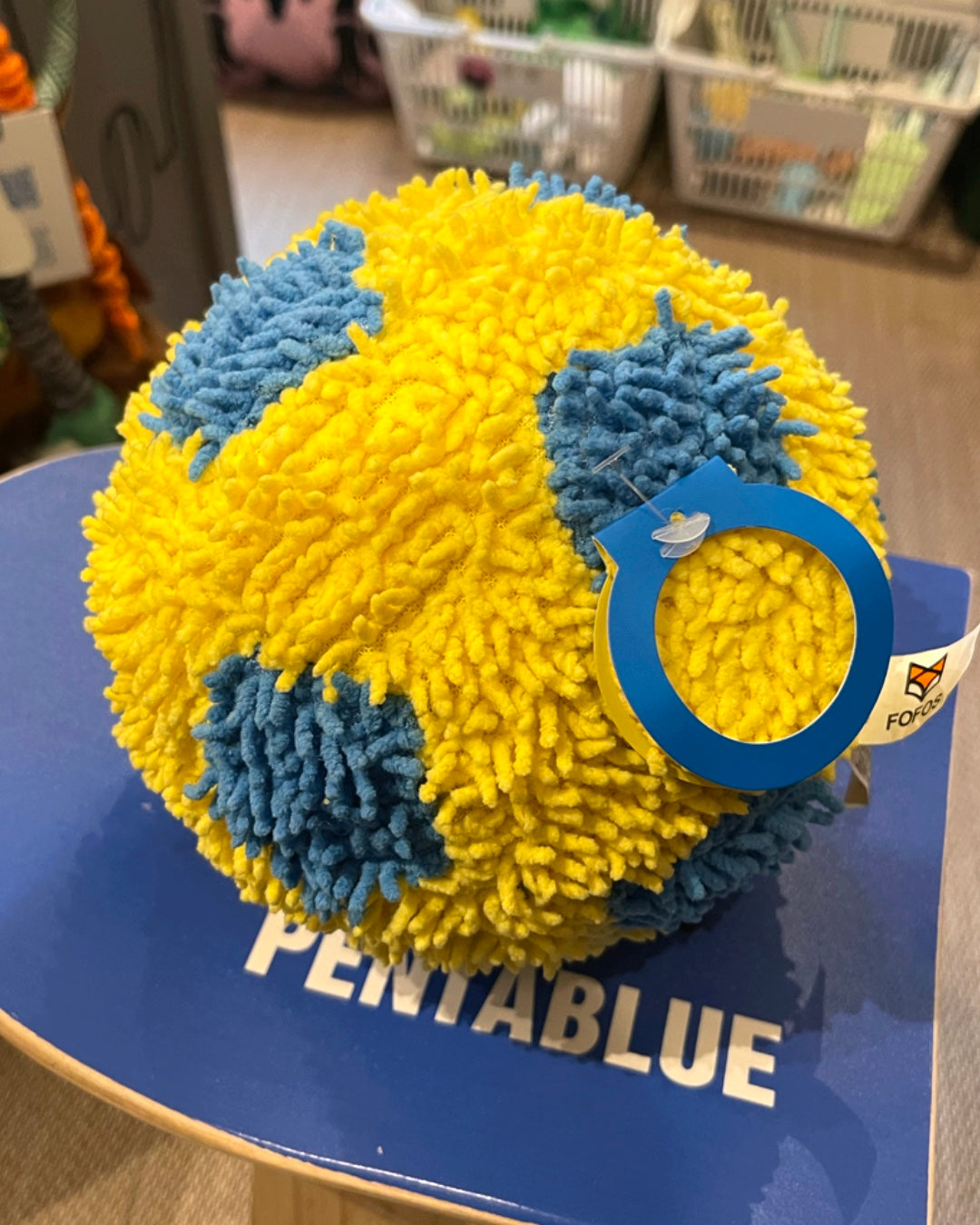 Sports Chenille Tug Toy / スポーツシリーズ シェニールタフトイ