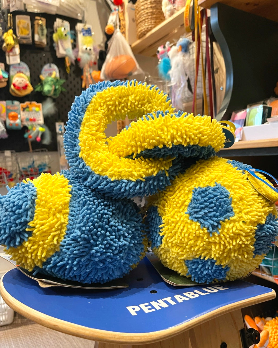 Sports Chenille Tug Toy / スポーツシリーズ シェニールタフトイ