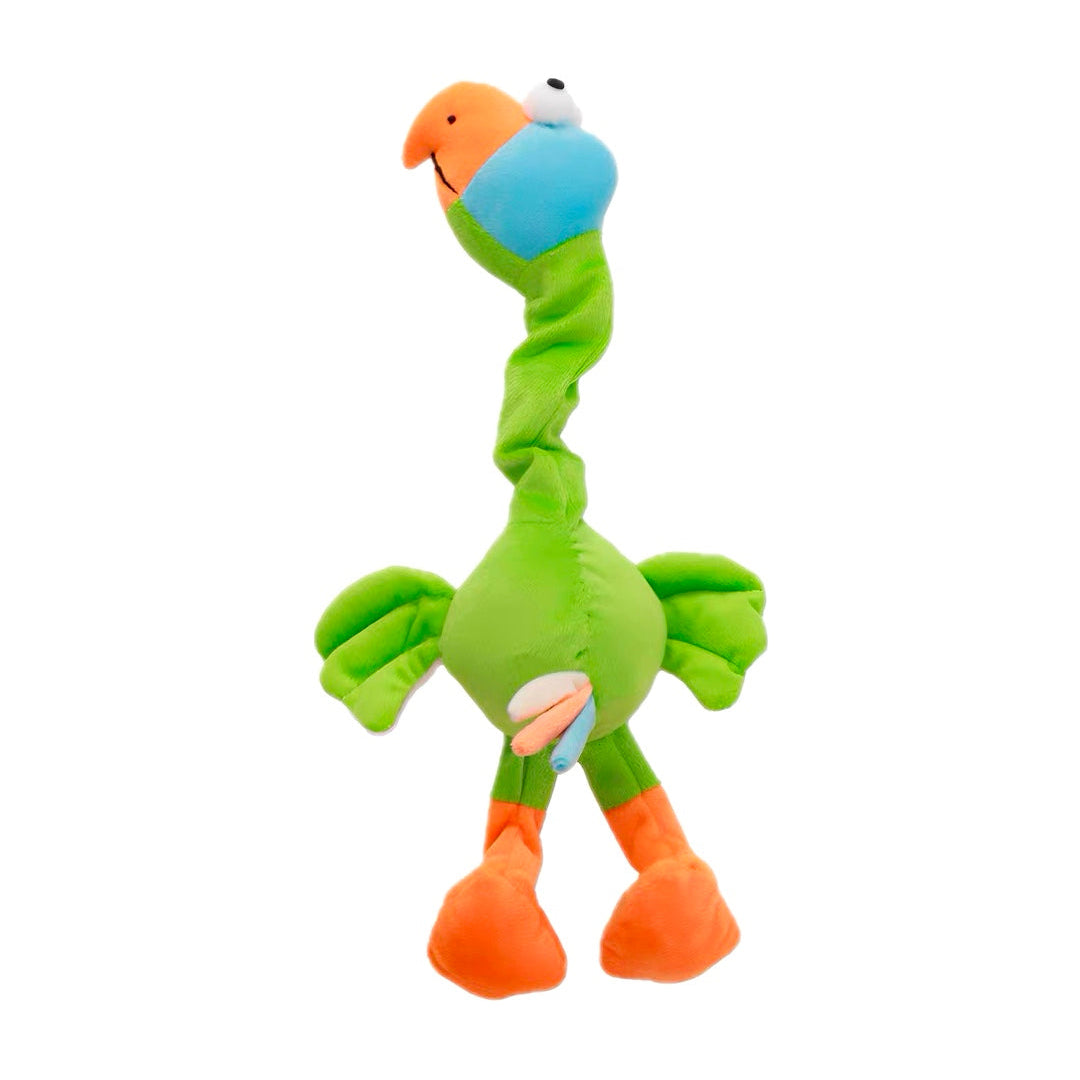 Twist & Squeak Long-Neck Bird Toy / ロングネック バードトイ