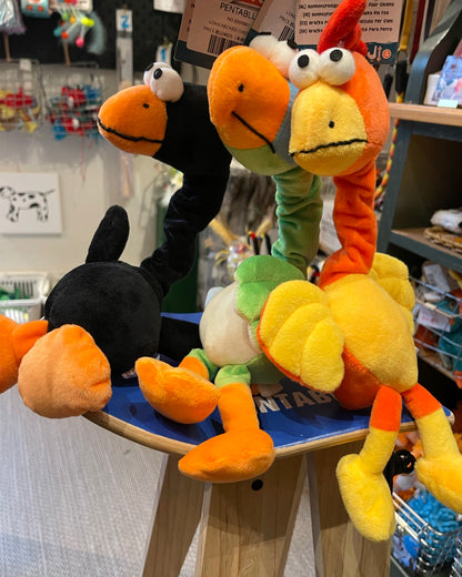 Twist & Squeak Long-Neck Bird Toy / ロングネック バードトイ