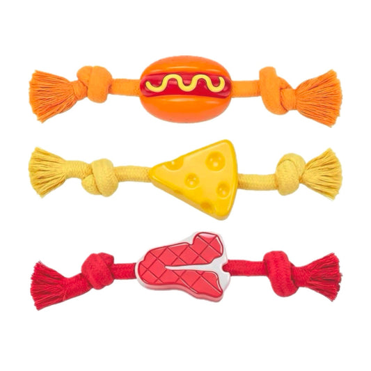 Food Rope Chew Toy / フードモチーフ ロープトイ