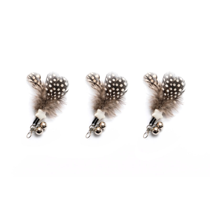 Feather Fantasy Cat Teaser Head Set/フェザーファンタジーじゃらし交換用ヘッド