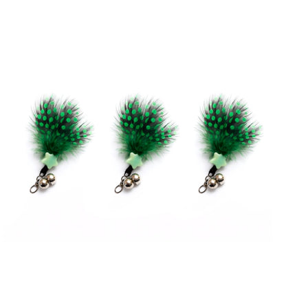 Feather Fantasy Cat Teaser Head Set/フェザーファンタジーじゃらし交換用ヘッド